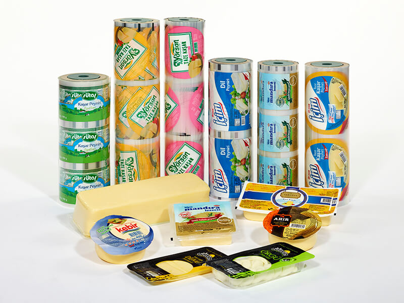 Dairy packaging (Cheese, Yogurt, Milk)